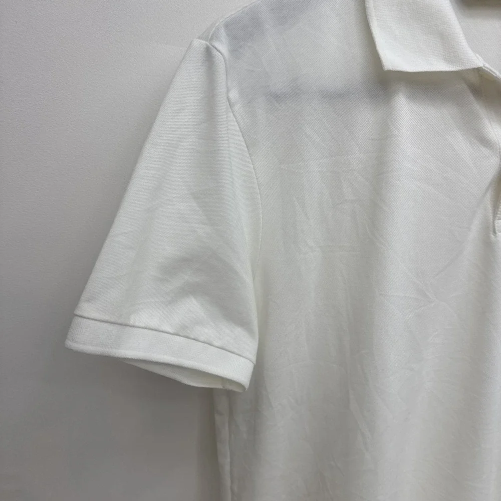Polo Golf Ralph Lauren Performance collared white shirt made in Peru SZ Large